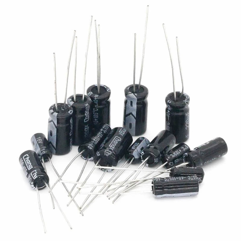 120pcs Capacitor Set Electrolytic