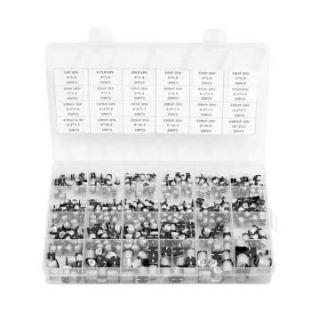 400 Pieces Smd Capacitor Set Boxed