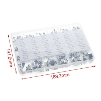 400 Pieces Smd Capacitor Set Boxed