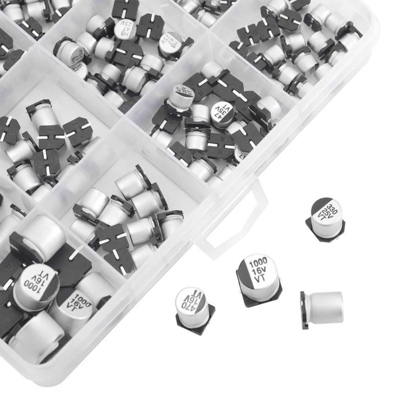400 Pieces Smd Capacitor Set Boxed