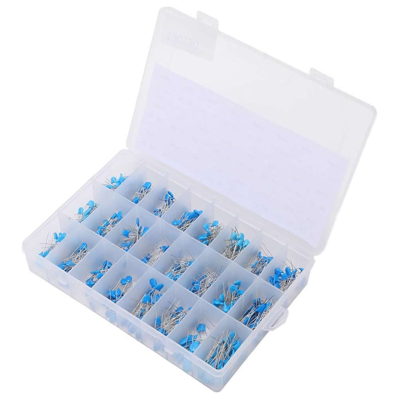 700 Pcs 24 Type Ceramic Capacitor Set Boxed