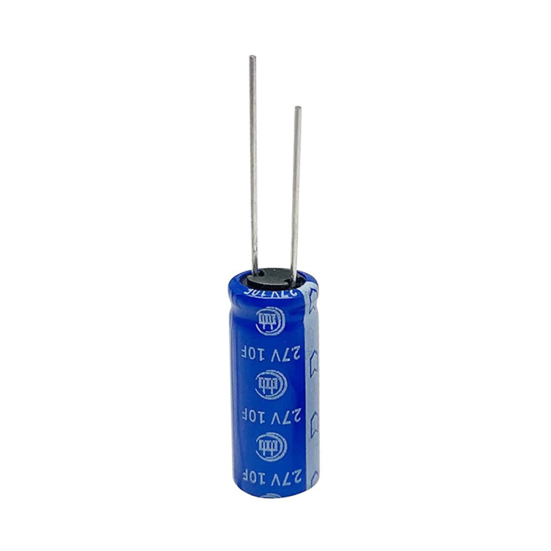 2.7V 10F Super Capacitor 10x25mm
