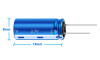 2.7V 1F Super Capacitor 8x14mm
