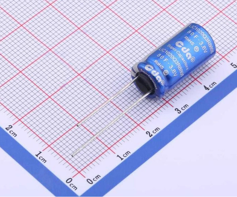 3.8V 80F Supercapacitor 10x20 LIC1020Q3R8806