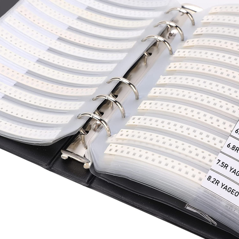 4250 Piece Smd 0805 Resistor Set Book