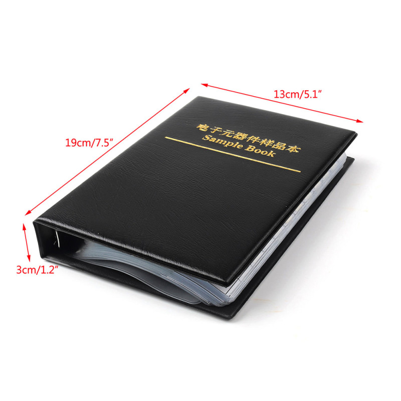 4250 Piece Smd 0805 Resistor Set Book