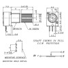 50kohm Potentiometer With Knob 3 Pin
