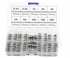 Glass Tube Fuse Set 100 Pcs