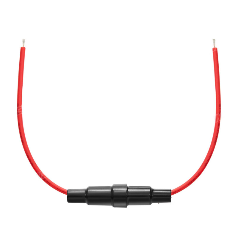 240mm Wired 5x20mm Glass Fuse Holder