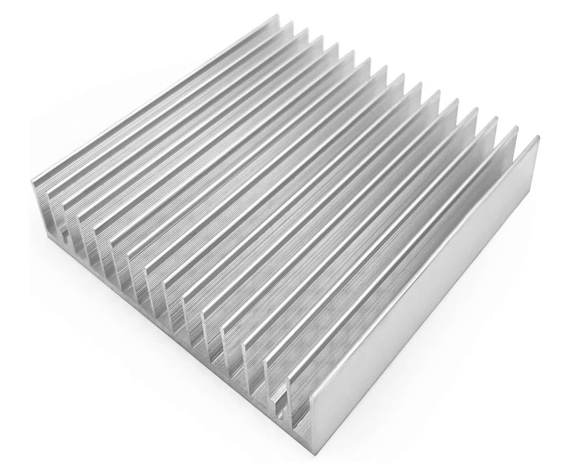 10cmx10cmx1.8cm Aluminum Heatsink