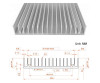 10cmx10cmx1.8cm Aluminum Heatsink