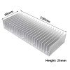 150mm x 60mm x 25mm Aluminum Heatsink