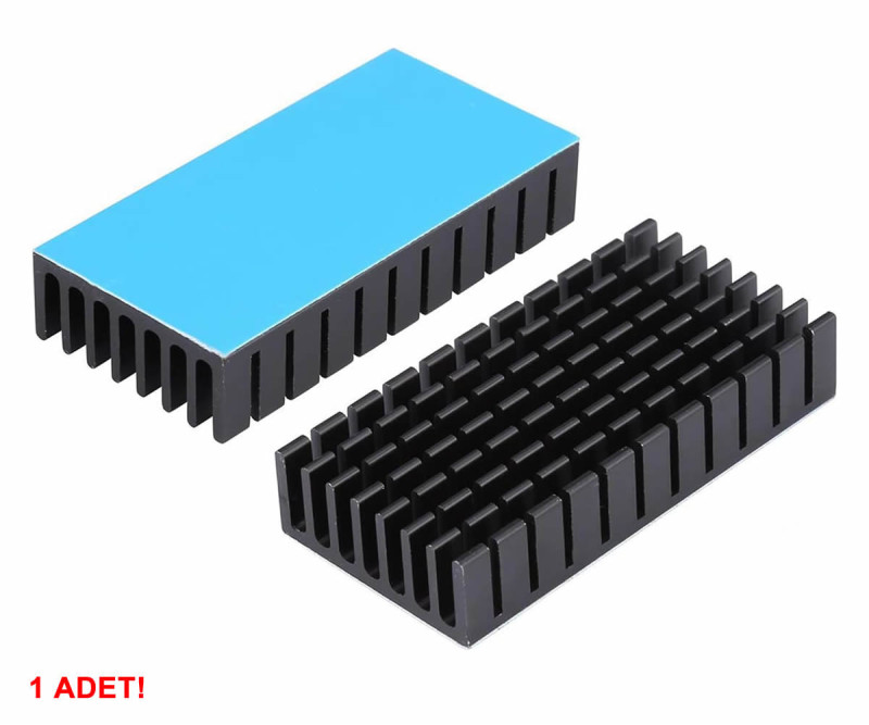 25mmx50mmx10mm Aluminum Heatsink
