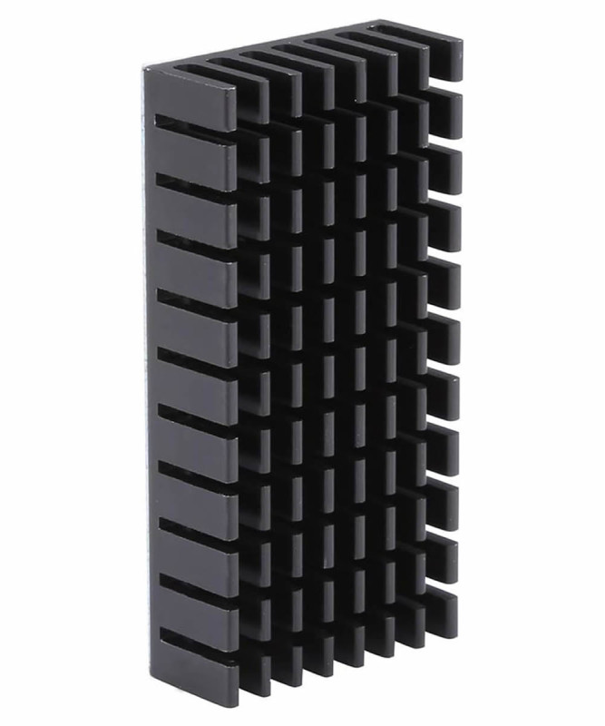 25mmx50mmx10mm Aluminum Heatsink