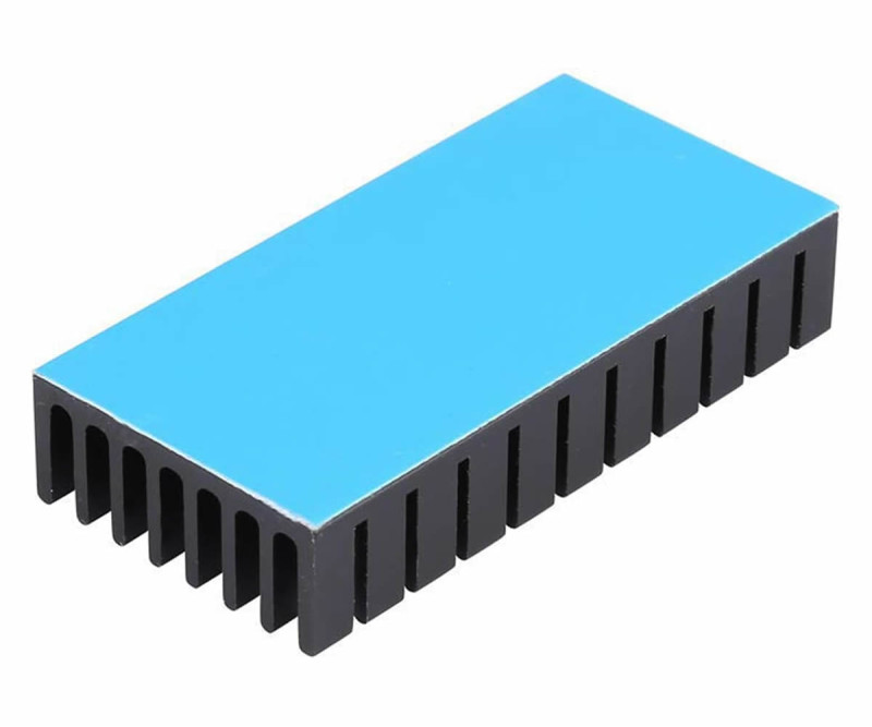 25mmx50mmx10mm Aluminum Heatsink