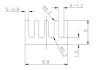 8.8mm x 8.8mm Aluminum Heatsink