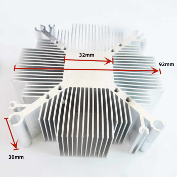 92x92x30mm Aluminum Cob Led Heatsink