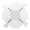 92x92x30mm Aluminum Cob Led Heatsink