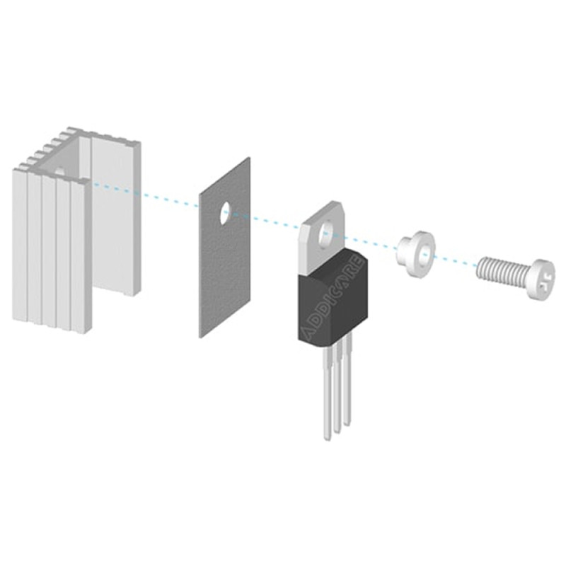 TO220 Aluminum Heatsink