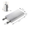 4x8cm Liquid Cooling Aluminum Block