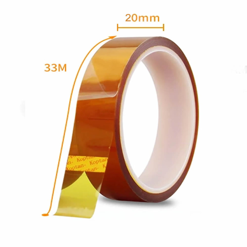 Kapton Tape 20mm x 30 Meters