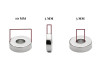 10X3mm - 3mm Countersunk Magnet 4 Pieces
