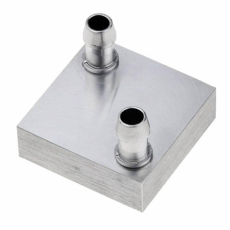 4x4cm Aluminum Cooling Block 90 Degrees
