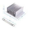 Disassembled Peltier Water Cooler Set Small
