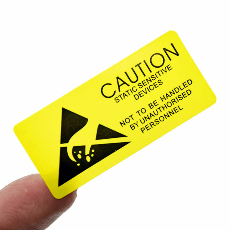Antistatic Warning Label 10 Pieces