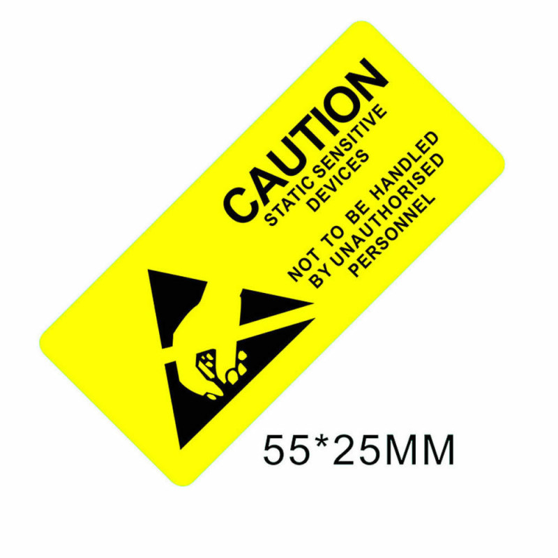 Antistatic Warning Label 10 Pieces