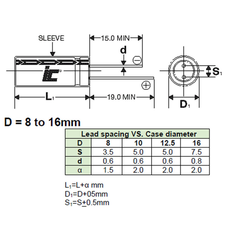 10F 3.8V VMF106M3R8 Supercap
