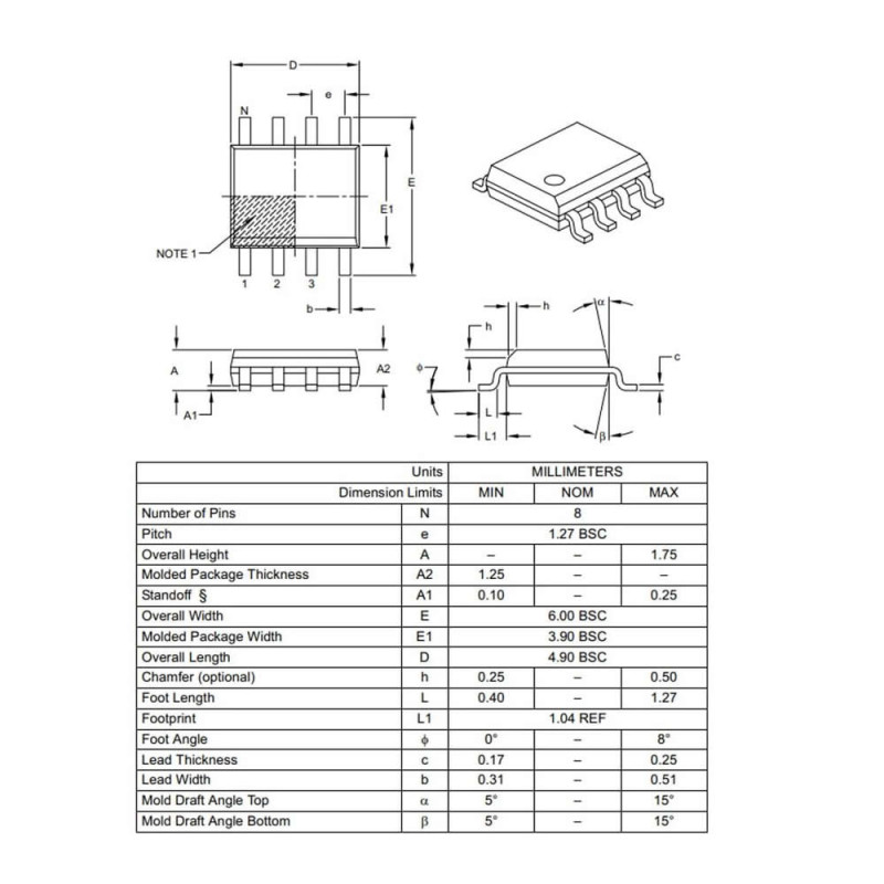 Microchip PIC12F675-I/SN