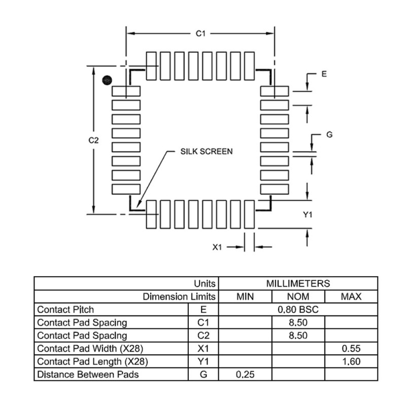 Atmega328pu Tqfp32