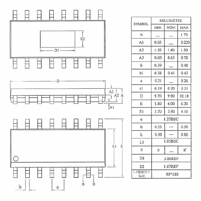 PAM8320 IC SOP16