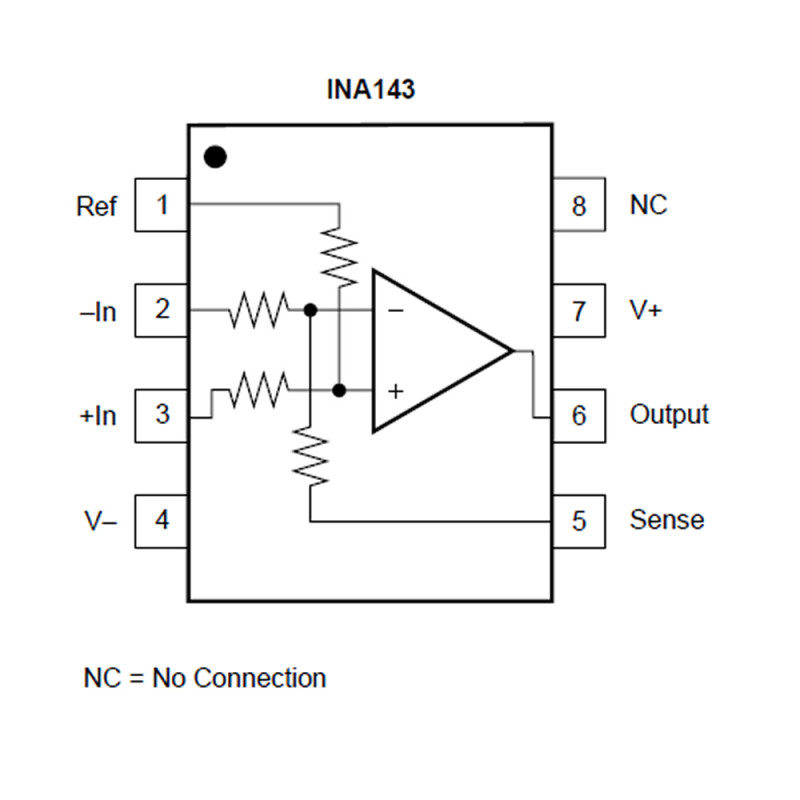 INA143UA Opamp
