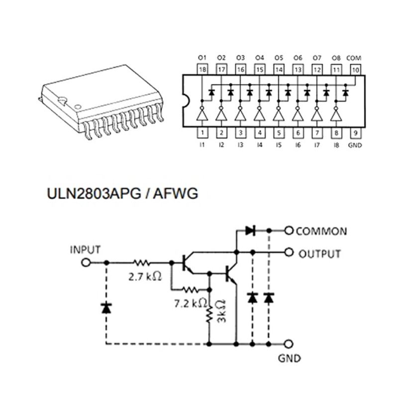 ULN2803AFWG