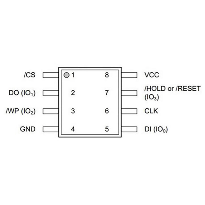 W25Q64JVSIQ Winbond 64M-bit Serial Flash