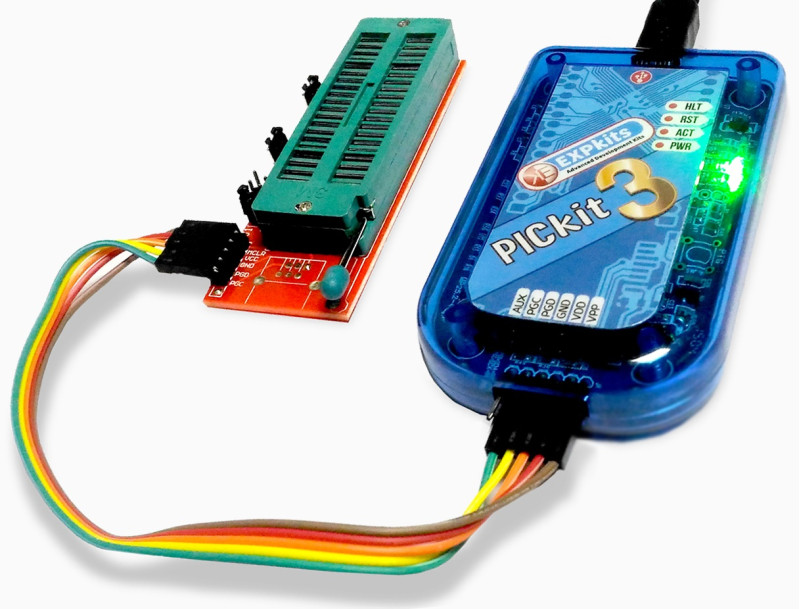 PICKIT 2 PICKIT 3 Zif Soket Adaptörü