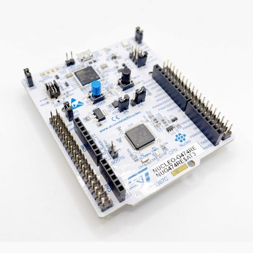 NUCLEO-G474RE - STM32 Nucleo-64 development board with STM32G474RE MCU,  supports Arduino and ST morpho connectivity - STMicroelectronics