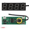 3 in 1 Voltmetre Termometre Saat