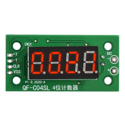 4 Bit Sayıcı Modül 0.36" QF-C04SL