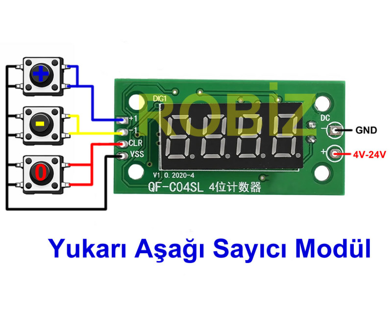 4 Bit Counter Module 0.36