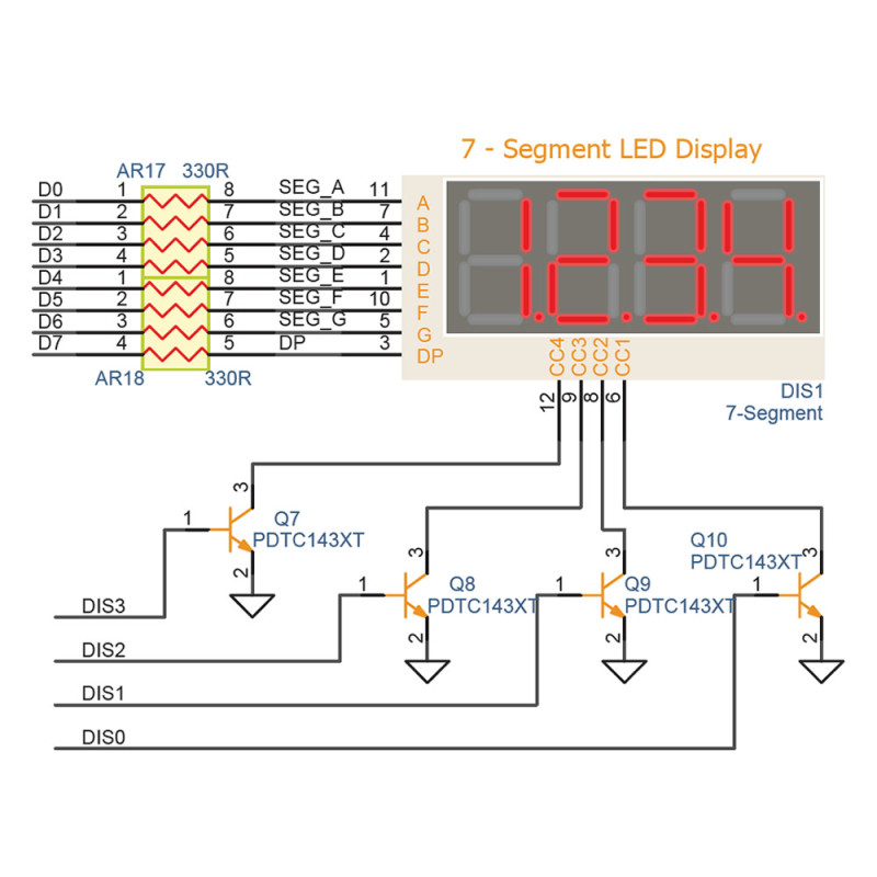 4 Digit 7 Segment