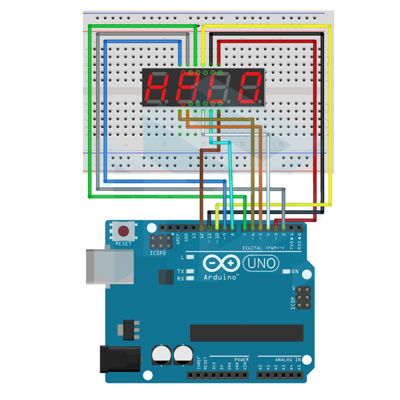 4 Digit 7 Segment