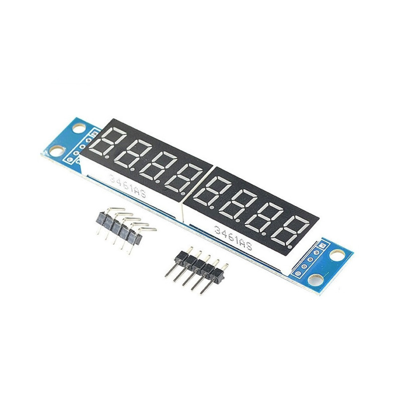 MAX7219 8 Digit Serial 7 Segment Display