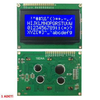 16x4 Blue LCD 1604A