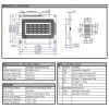 16x4 Blue LCD 1604A