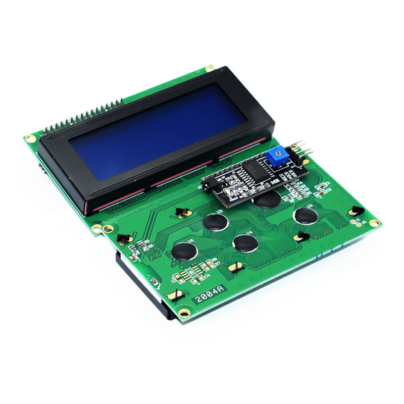 20x4 IIC Serial Blue LCD 2004A