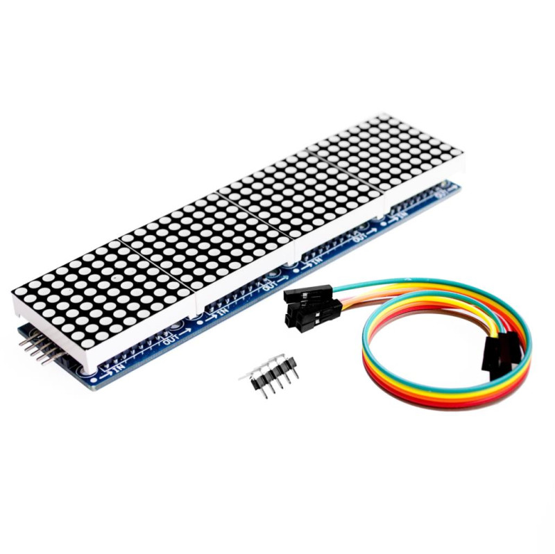 MAX7219 4-Unit Dot Matrix Module