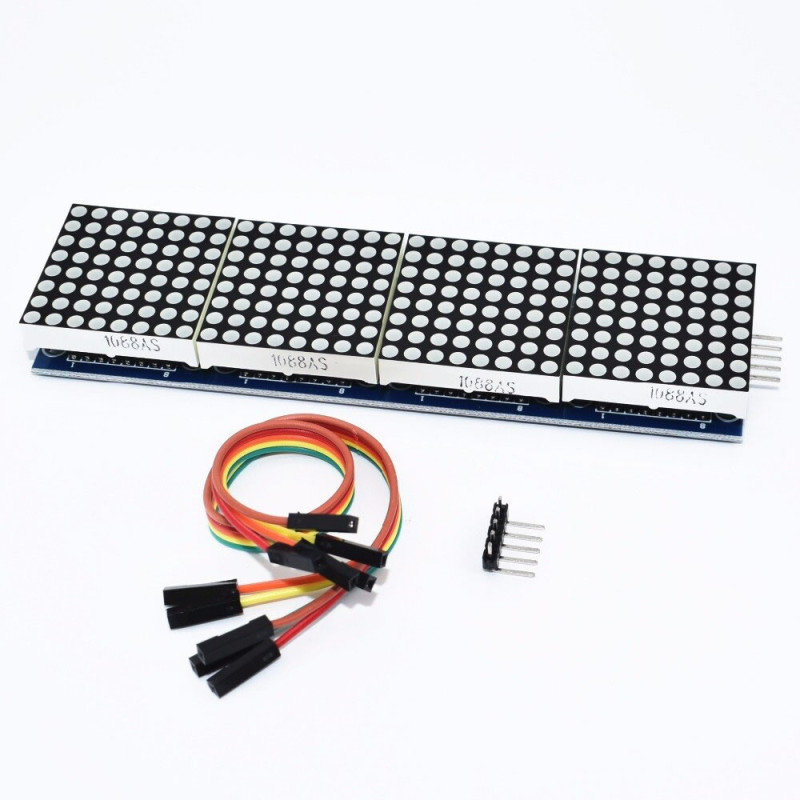 MAX7219 4-Unit Dot Matrix Module